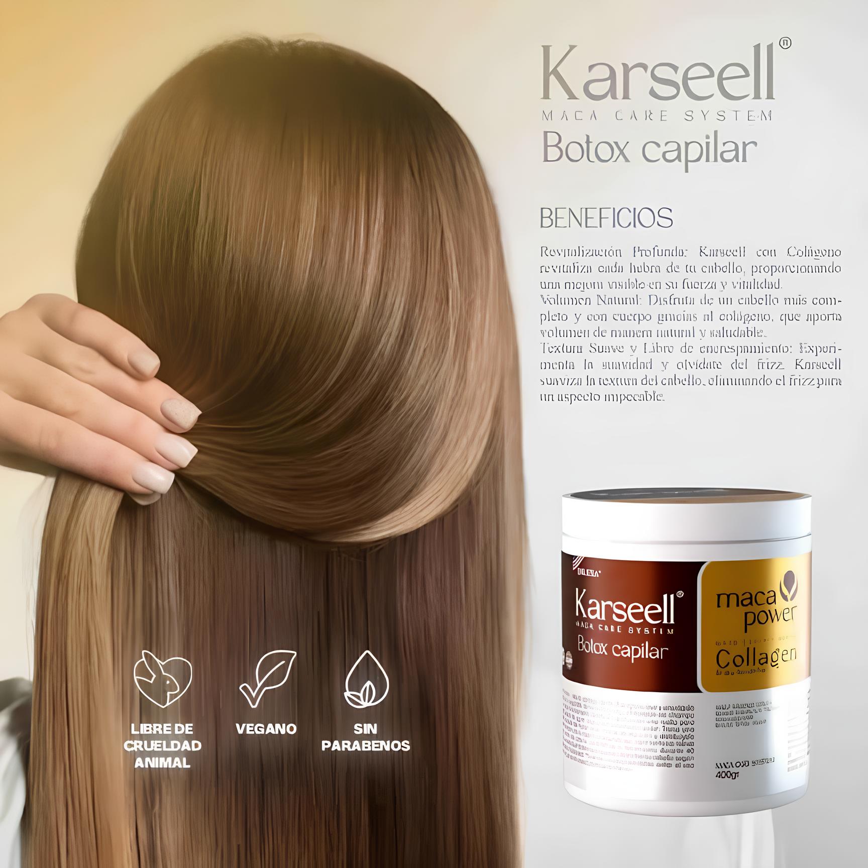 KARSEELL™ | Rejuvenece tu cabello con colágeno y hazlo brillar.